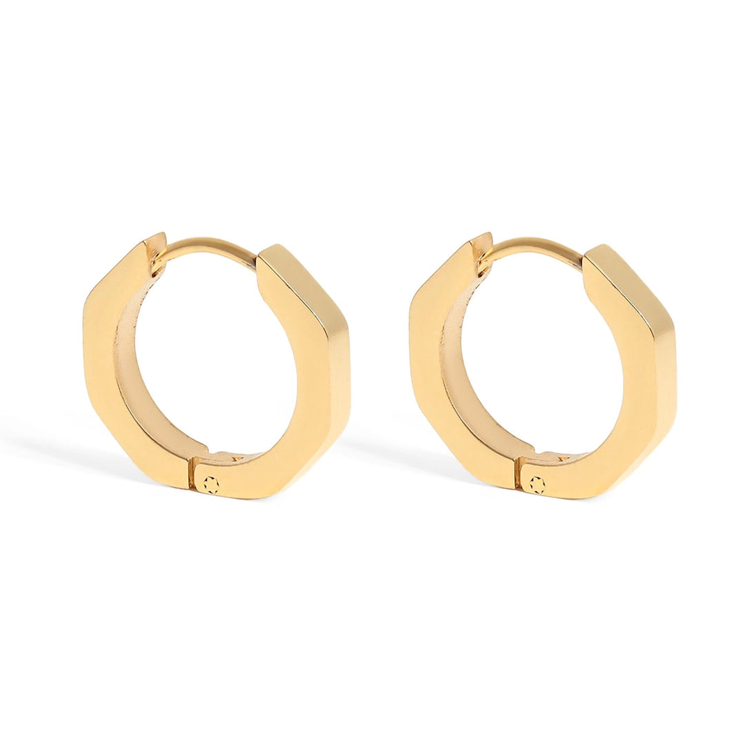 "Hexx" Hoop Earrings
