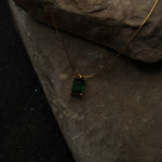 Load image into Gallery viewer, "Giada" Emerald Pendant