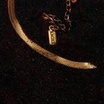 Load image into Gallery viewer, Classic Herringbone Choker (4mm)