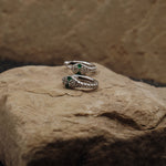 Load image into Gallery viewer, "Veleno" Huggie Earrings