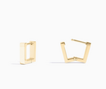 Load image into Gallery viewer, &quot;Dune&quot; Huggie Earrings

