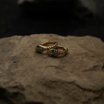 Load image into Gallery viewer, &quot;Veleno&quot; Huggie Earrings
